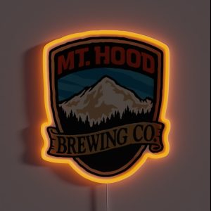 MT HOOD Brewing RGB Neon Sign