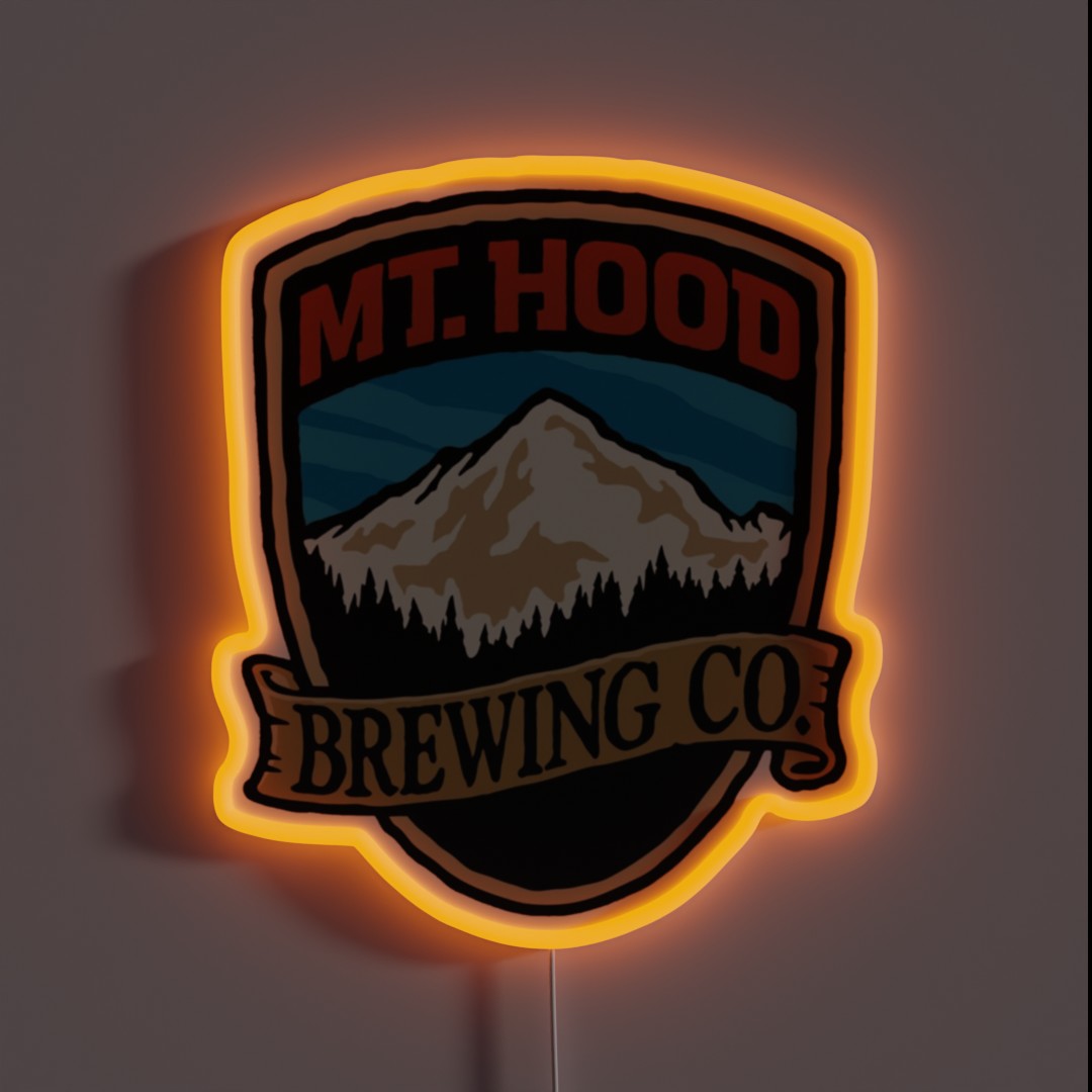 MT HOOD Brewing RGB Neon Sign MT HOOD Brewing RGB Neon Sign