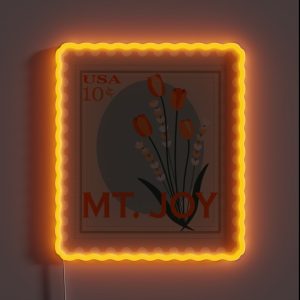 Mt Joy Postage Stamp RGB Neon Sign Mt Joy Postage Stamp RGB Neon Sign