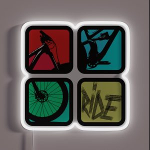 MTB Square Colors RGB Neon Sign MTB Square Colors RGB Neon Sign