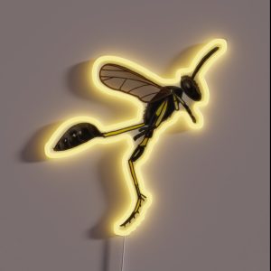 Mud Dauber Wasp RGB Neon Sign Mud Dauber Wasp RGB Neon Sign
