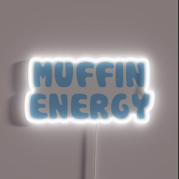 Muffin Energy RGB Neon Sign