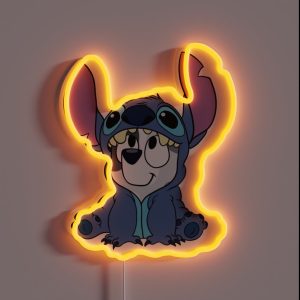 Muffin In A Stitch Onesie RGB Neon Sign