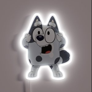 Muffin Panic Expression RGB Neon Sign