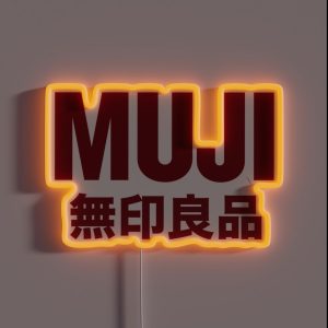 MUJI Logo RGB Neon Sign MUJI Logo RGB Neon Sign