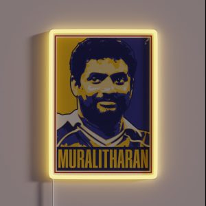 Muralitharan SRI LANKA RGB Neon Sign