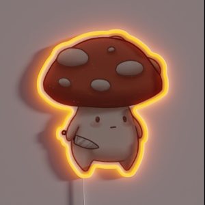Murder Mushroom RGB Neon Sign
