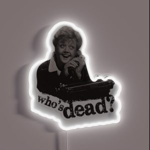 Murder She Wrote Fletcher RGB Neon Sign