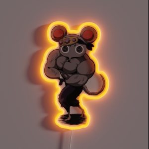 Muscle Mice RGB Neon Sign