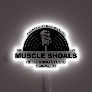 Muscle Shoals Recording Studio Official RGB Neon Sign Muscle Shoals Recording Studio Official RGB Neon Sign