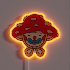 Mushie Clown RGB Neon Sign
