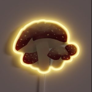 Mushroom Amanita Muscaria RGB Neon Sign Mushroom Amanita Muscaria RGB Neon Sign