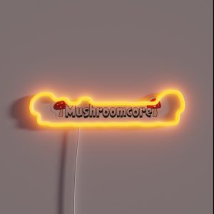 Mushroomcore RGB Neon Sign Mushroomcore RGB Neon Sign