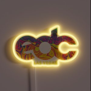 Music Festival Mask RGB Neon Sign