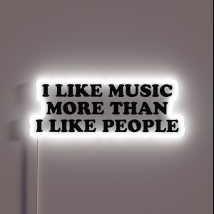 Music RGB Neon Sign