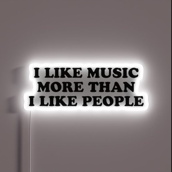 Music RGB Neon Sign