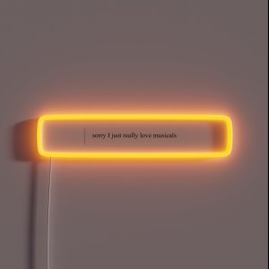 Musicals Love RGB Neon Sign Musicals Love RGB Neon Sign