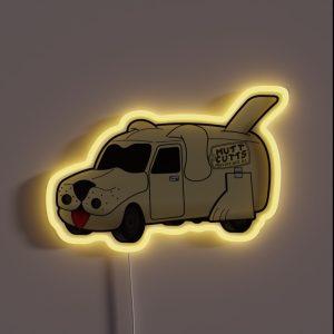 Mutt Cutts Van RGB Neon Sign Mutt Cutts Van RGB Neon Sign