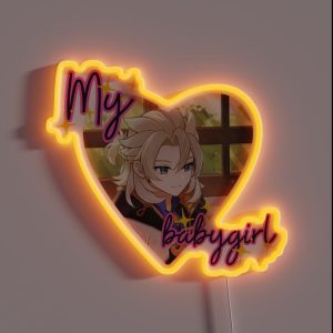 My Babygirl Albedo RGB Neon Sign