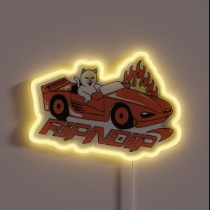 My Badass Cat S In Miami RGB Neon Sign