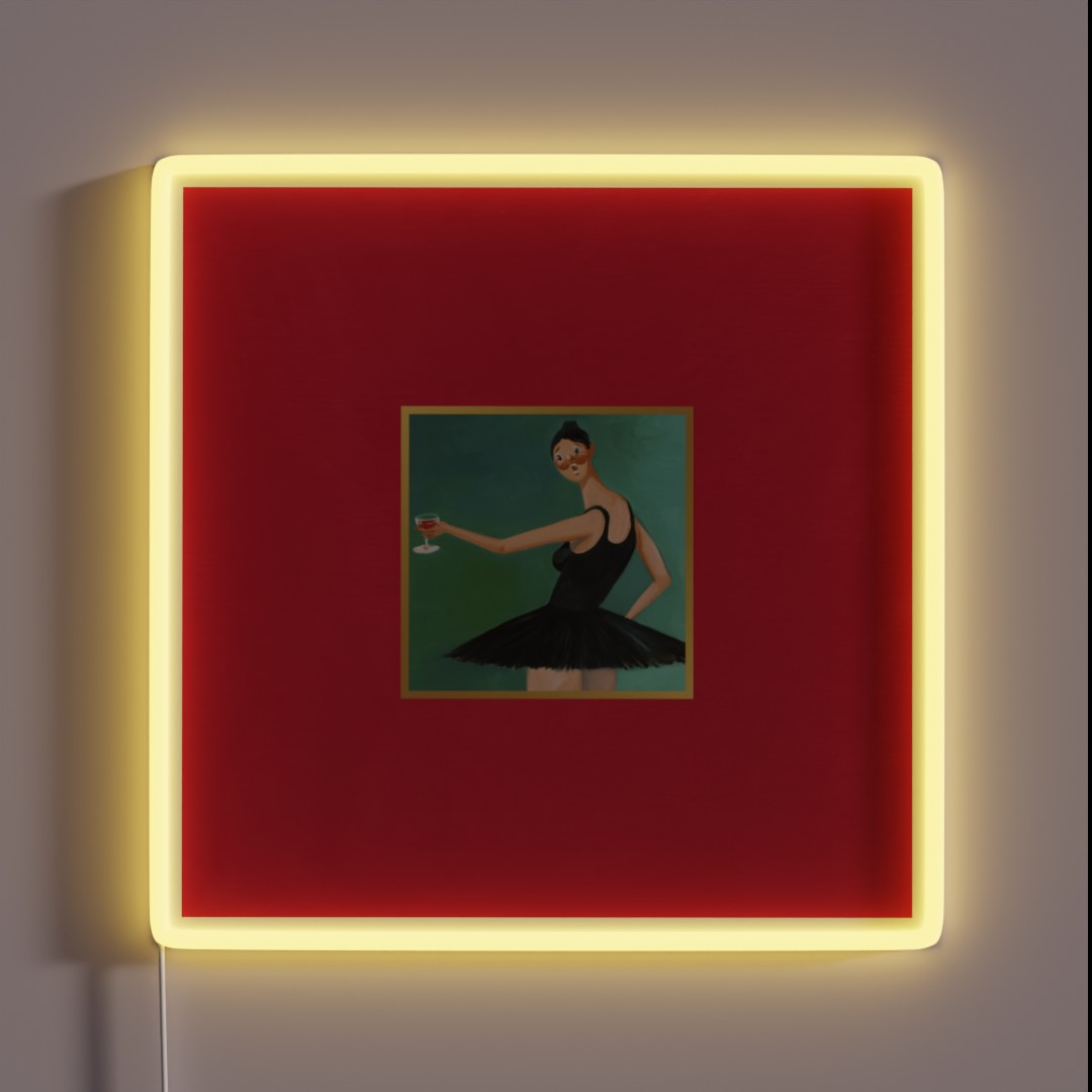 My Beautiful Dark Twisted Fantasy Studio Album RGB Neon Sign My Beautiful Dark Twisted Fantasy Studio Album RGB Neon Sign