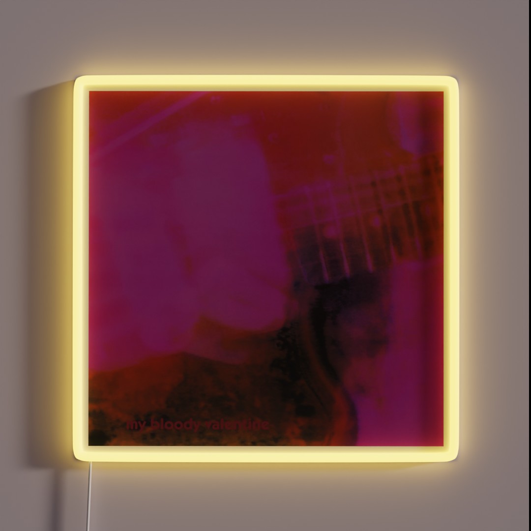 My Bloody Valentine Loveless Print RGB Neon Sign My Bloody Valentine Loveless Print RGB Neon Sign