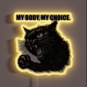 My Body My Choice RGB Neon Sign