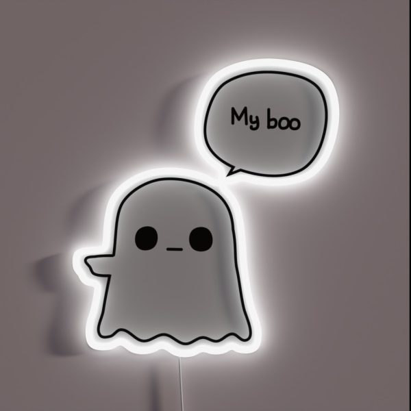 My Boo Left RGB Neon Sign