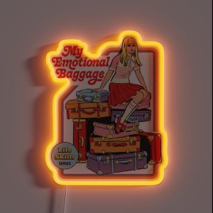 My Emotional Baggage RGB Neon Sign My Emotional Baggage RGB Neon Sign
