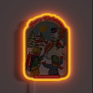 My First Flamethrower RGB Neon Sign