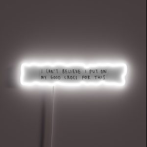 My Good Crocs RGB Neon Sign My Good Crocs RGB Neon Sign