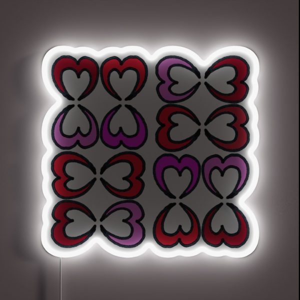 My Heart Is Hooked RGB Neon Sign