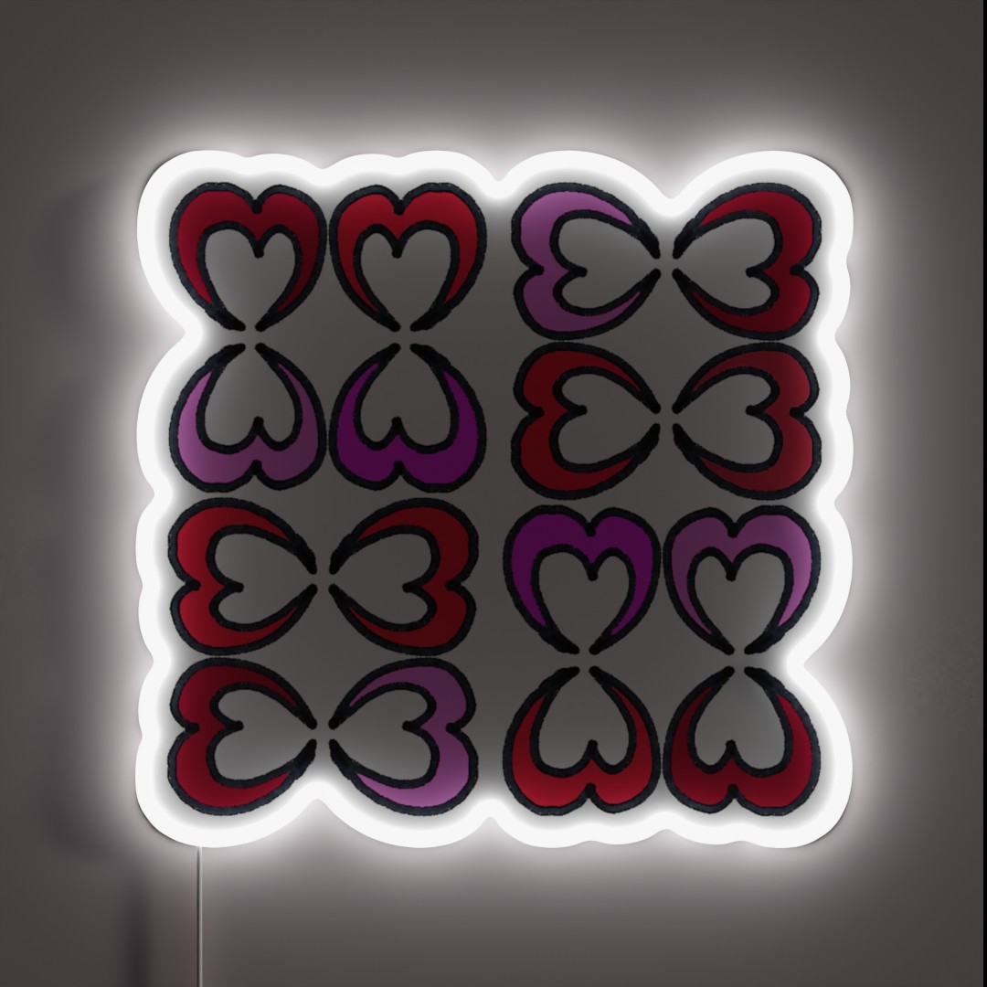 My Heart Is Hooked RGB Neon Sign My Heart Is Hooked RGB Neon Sign