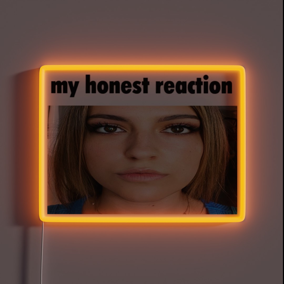 My Honest Reaction Kalynn RGB Neon Sign My Honest Reaction Kalynn RGB Neon Sign