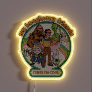 My Imaginary Friends RGB Neon Sign My Imaginary Friends RGB Neon Sign