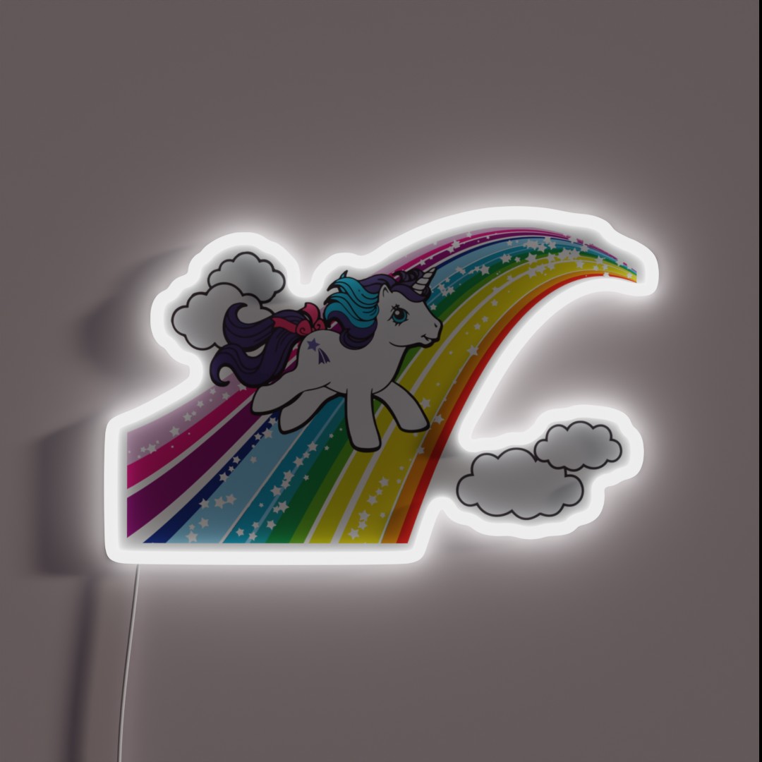 My Little Pony 80s RGB Neon Sign My Little Pony 80s RGB Neon Sign