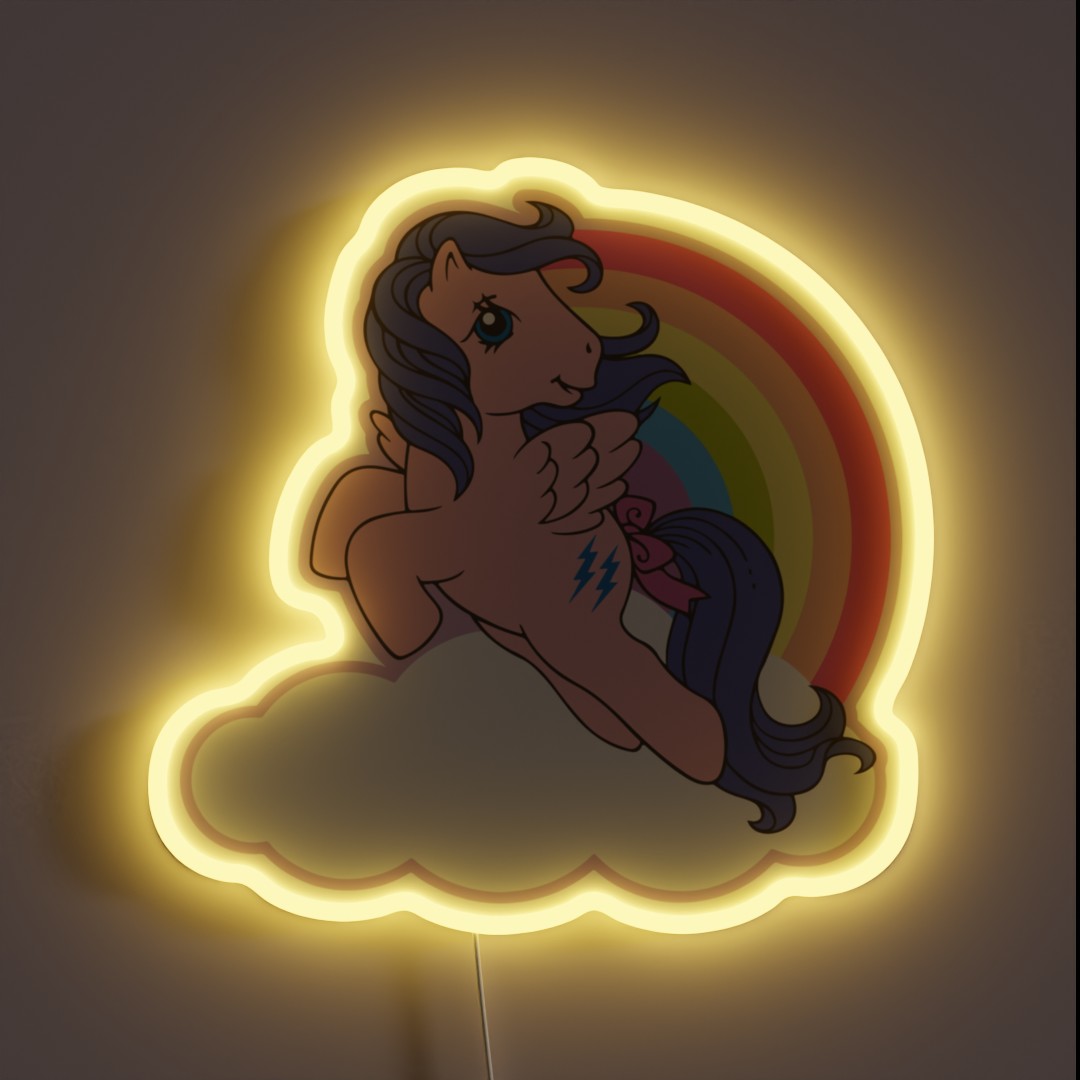 My Little Pony 80s RGB Neon Sign My Little Pony 80s RGB Neon Sign