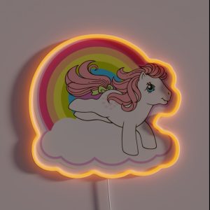 My Little Pony Classic Old Logo RGB Neon Sign My Little Pony Classic Old Logo RGB Neon Sign