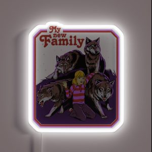 My New Family RGB Neon Sign