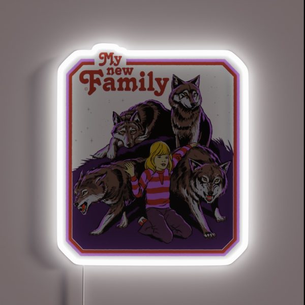 My New Family RGB Neon Sign