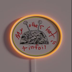 MY OTHER HAT RGB Neon Sign MY OTHER HAT RGB Neon Sign