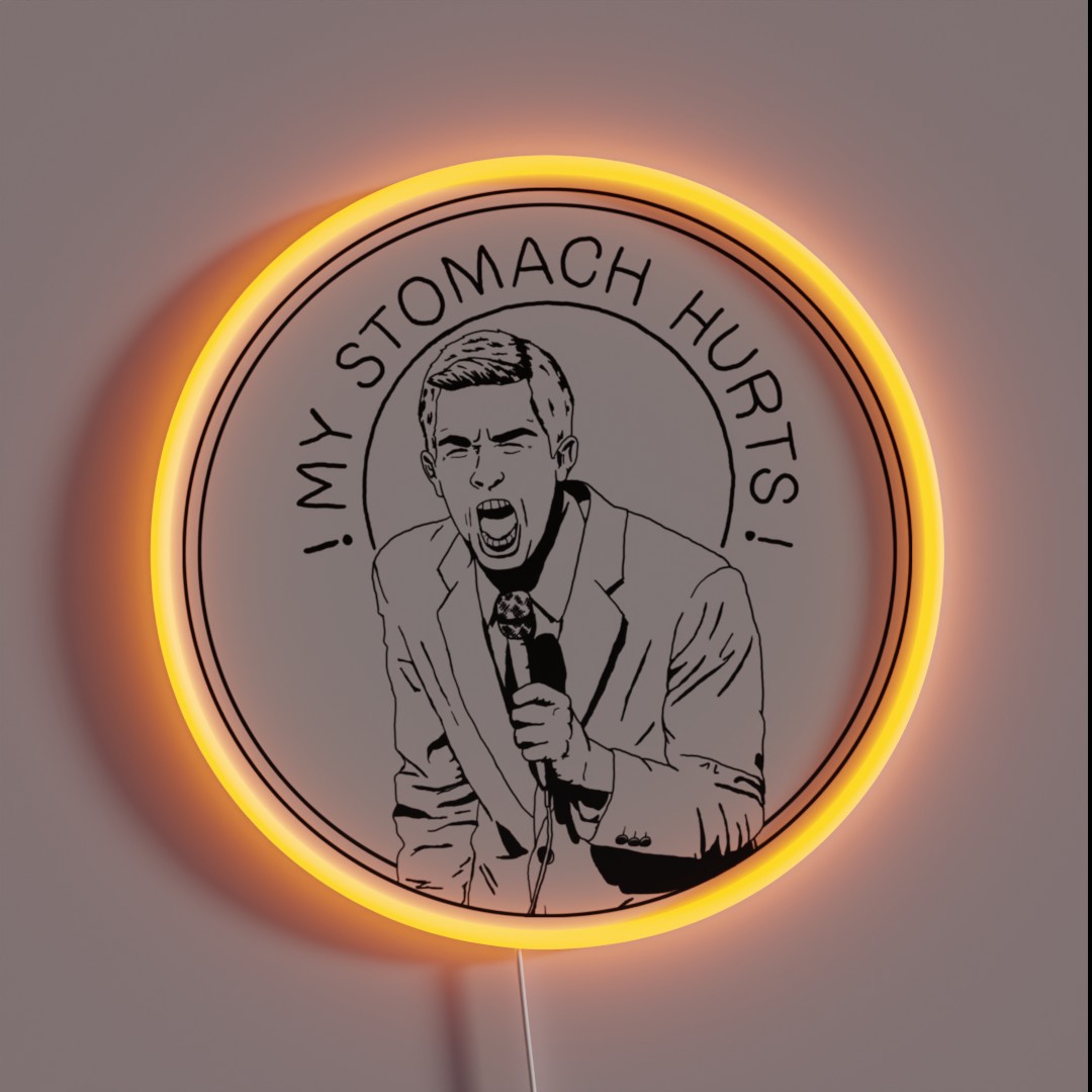 MY STOMACH HURTS RGB Neon Sign MY STOMACH HURTS RGB Neon Sign