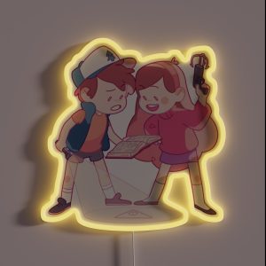 Mystery Twins RGB Neon Sign