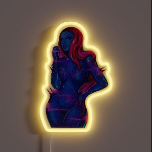Mystique Mutant RGB Neon Sign