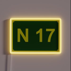 N 17 RGB Neon Sign N 17 RGB Neon Sign