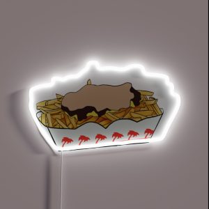 N And Out Animal Style Fries RGB Neon Sign N And Out Animal Style Fries RGB Neon Sign