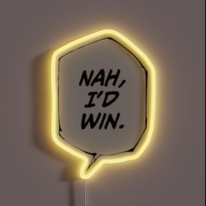Nah I D Win Jjk Meme RGB Neon Sign