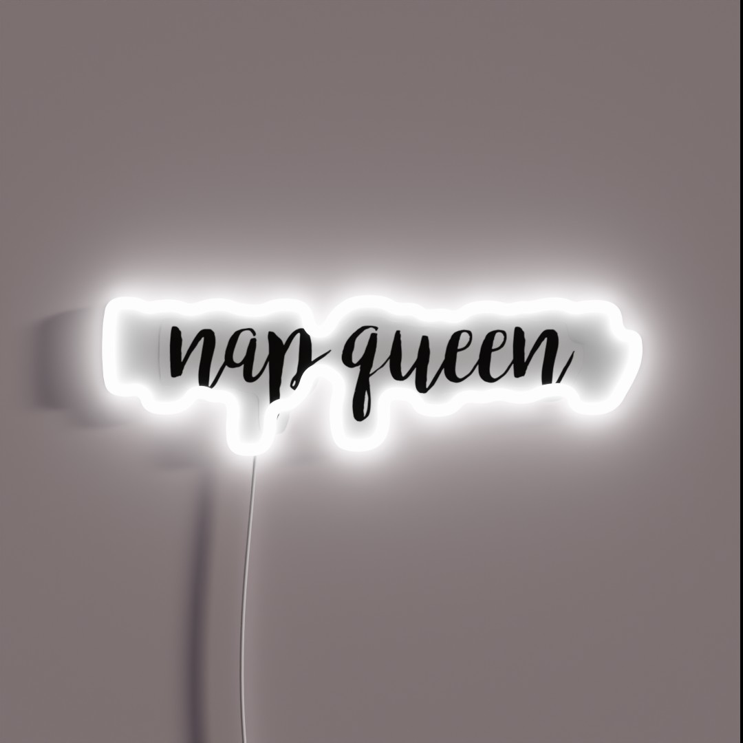 Nap Queen RGB Neon Sign Nap Queen RGB Neon Sign
