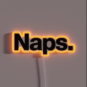 Naps RGB Neon Sign Naps RGB Neon Sign