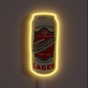 Narragansett Beer Logo RGB Neon Sign